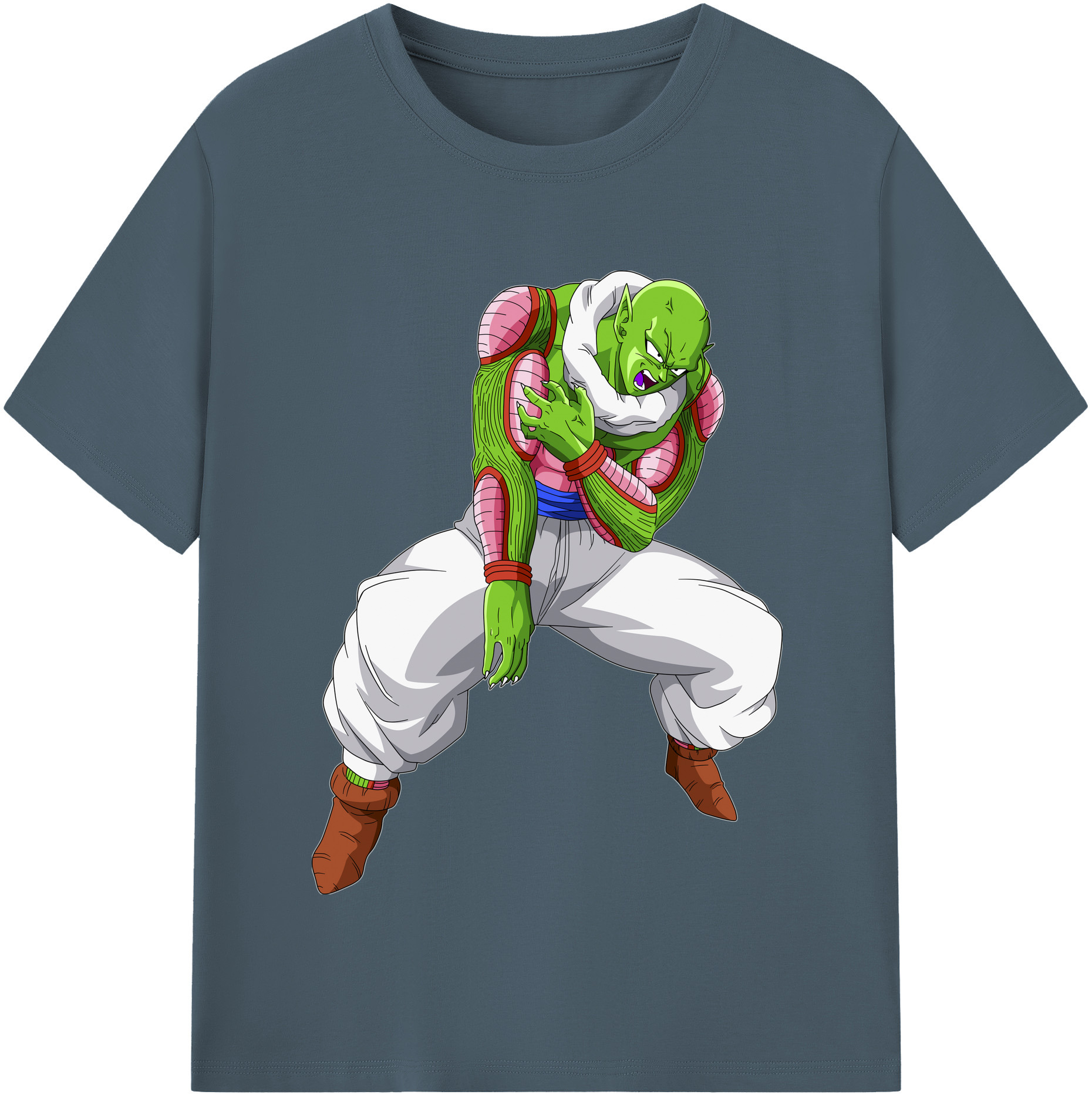 （画像用） ドラゴンボール ピッコロ DRAGON BALL Piccolo 綿100％半袖Tシャツ（フロントプリント）